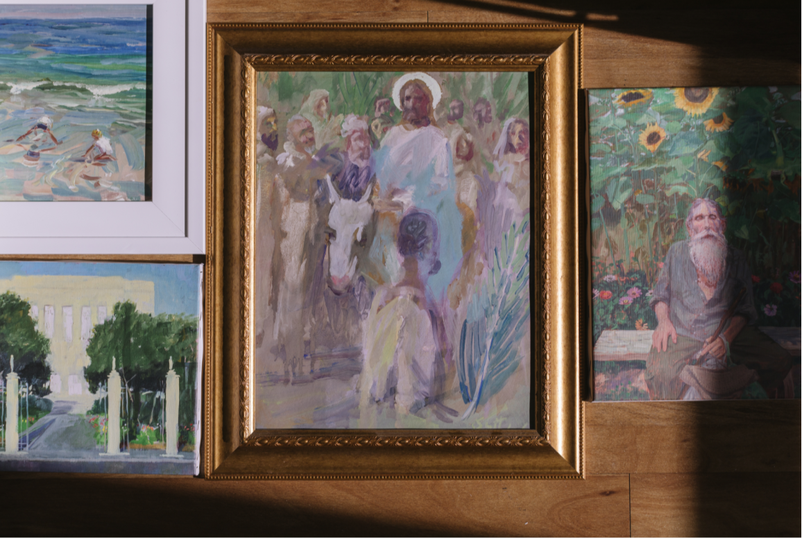 Framed Triumphant Entry