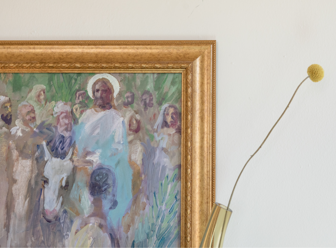 Framed Triumphant Entry