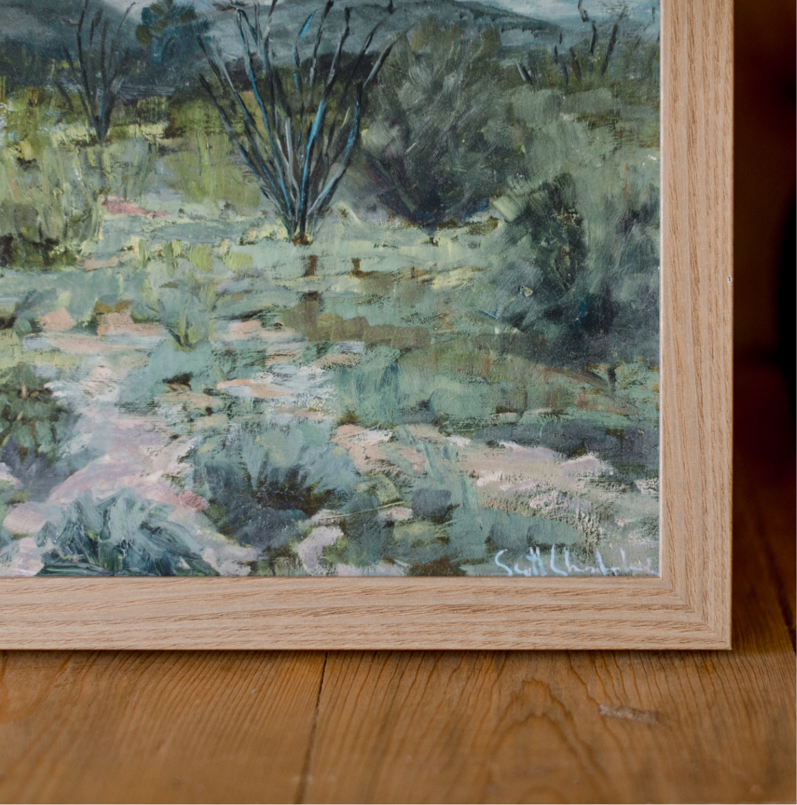 Framed Desert Rhythm