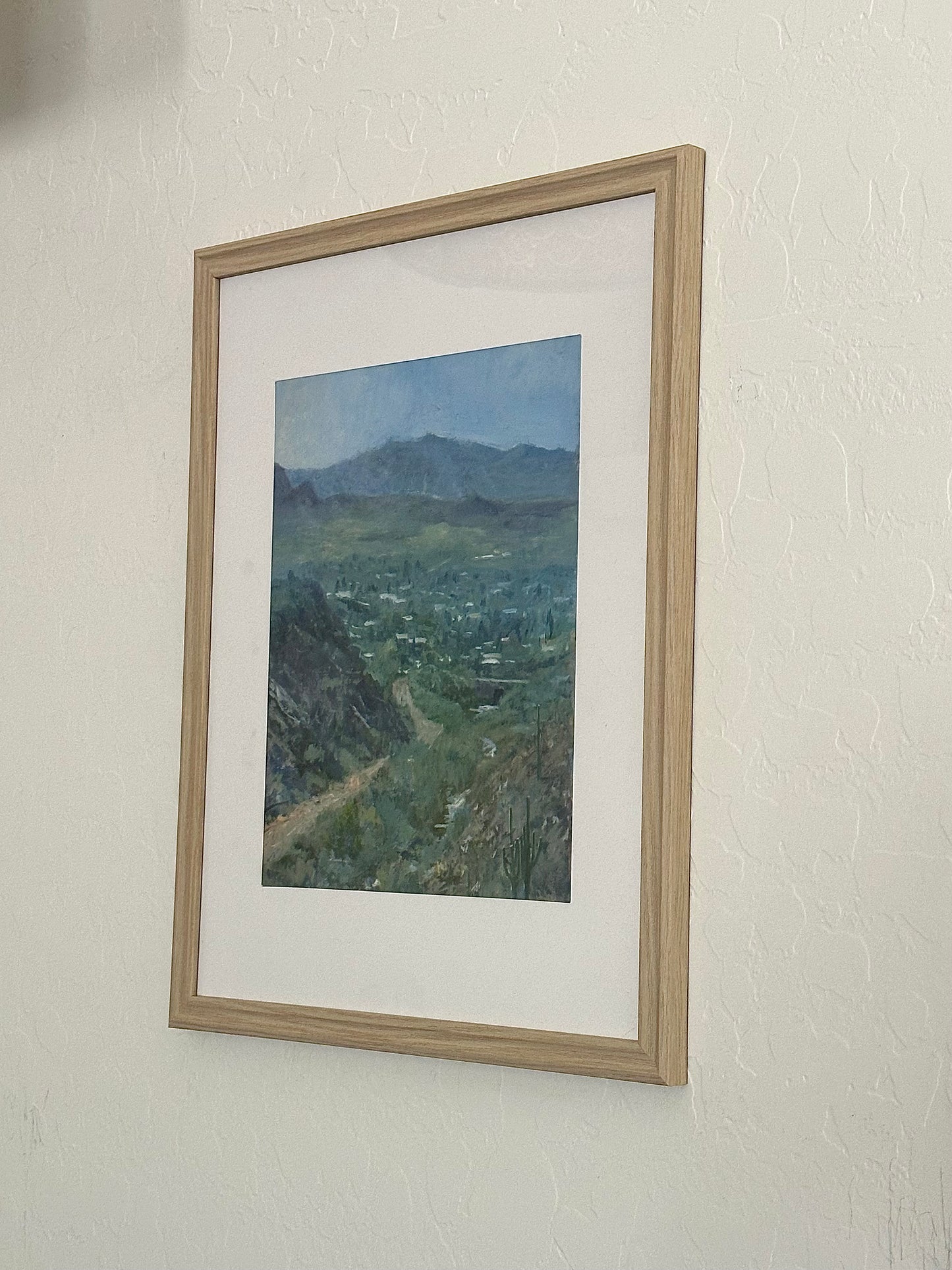 Framed Arizona Mining Town