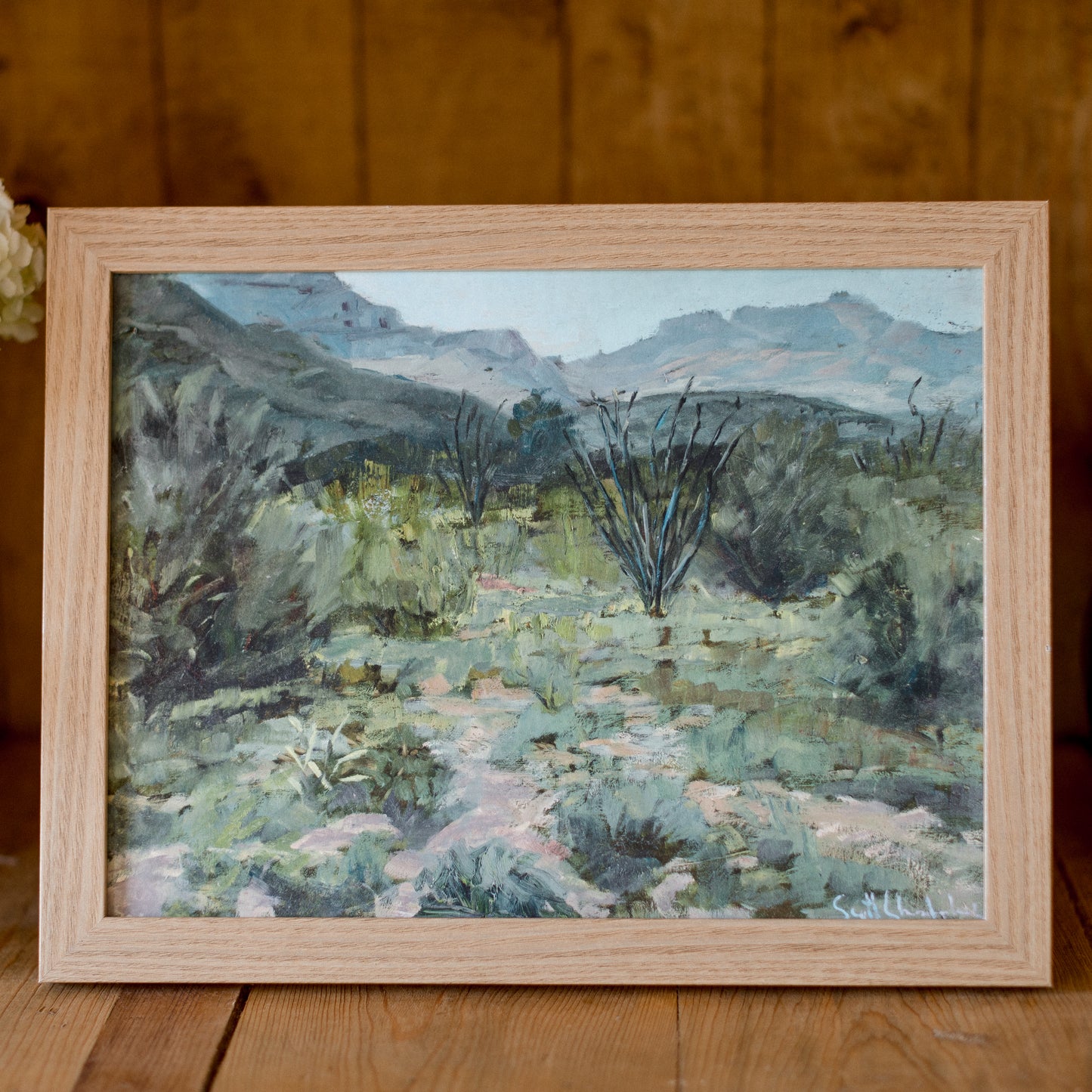 Framed Desert Rhythm