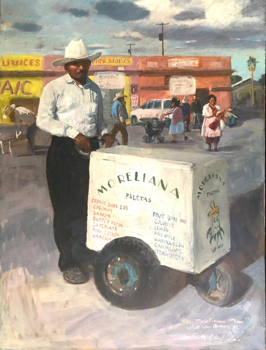 The Moreliana Man Original Painting