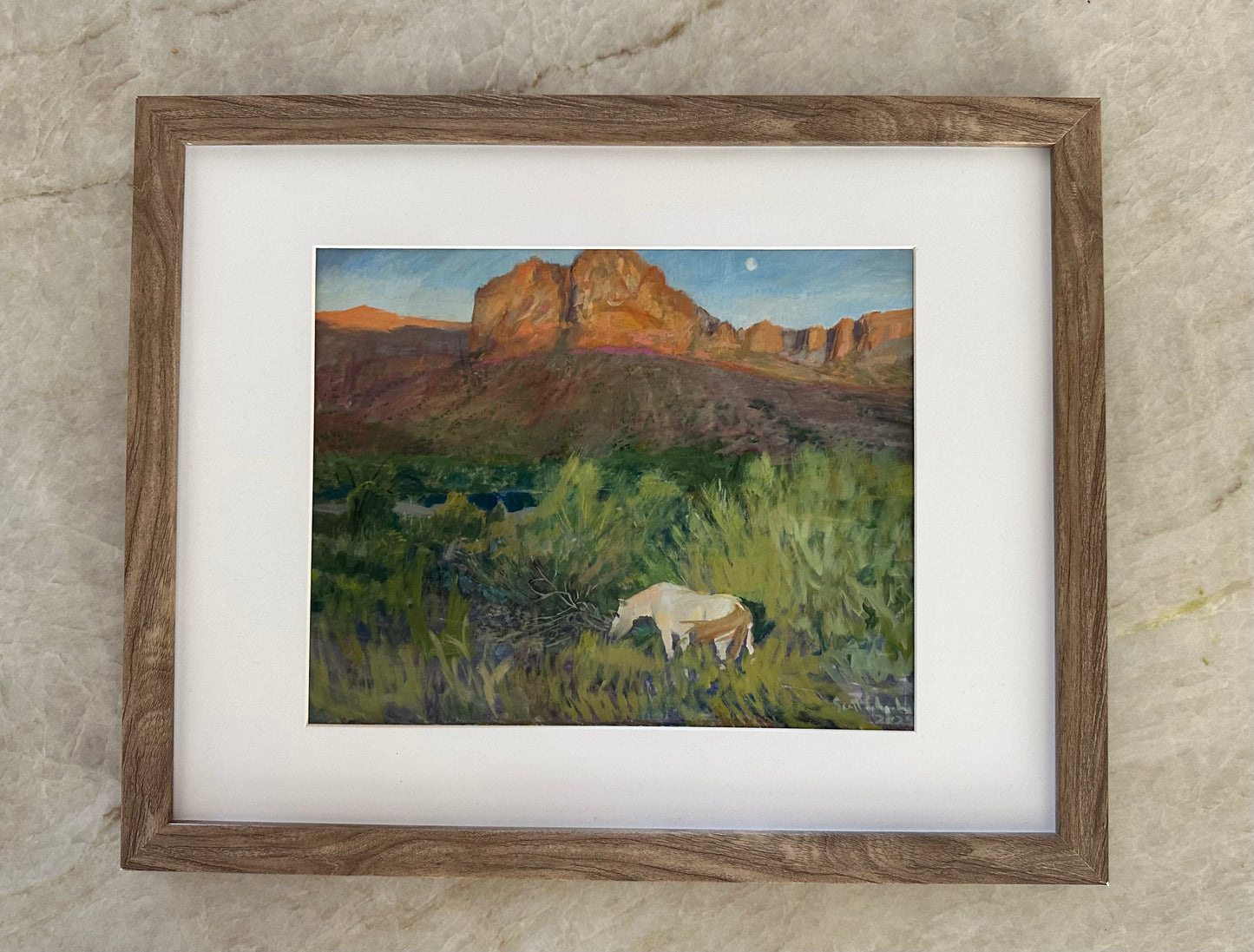 Framed Sunrise on the Salt River