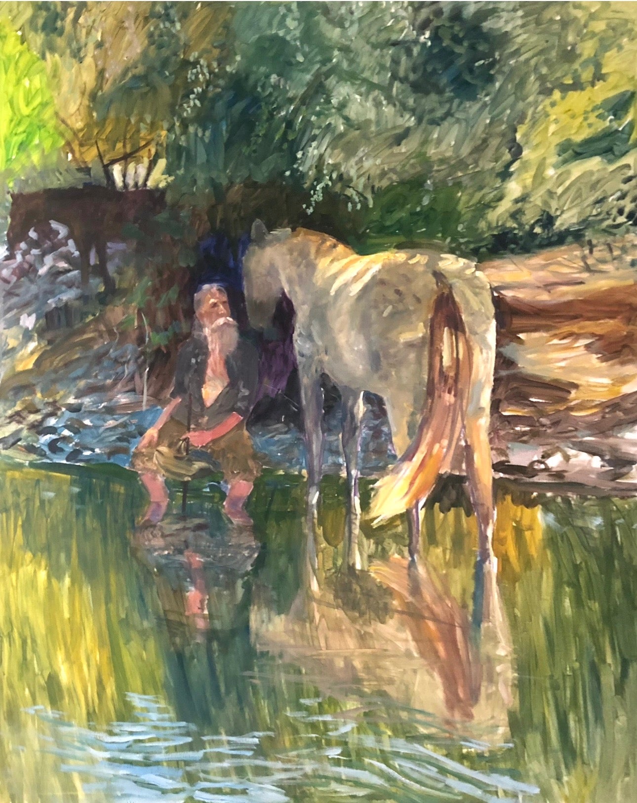 Finding Peace Original Painting