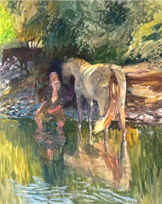 Finding Peace Original Painting