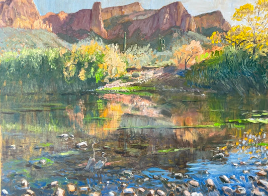 Two Herons