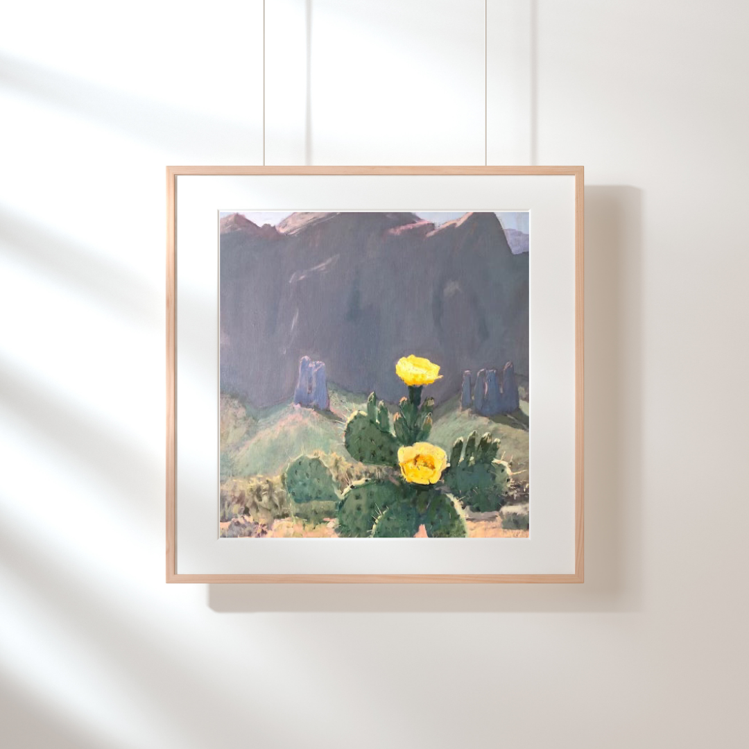 Prickly Pear Flowers