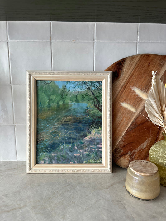 Shadows on the Salt River Framed Print