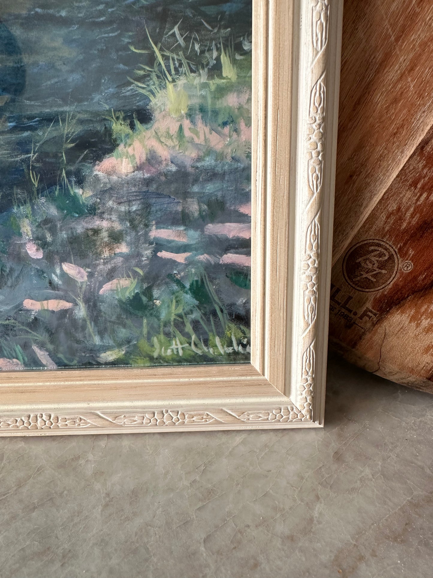 Shadows on the Salt River Framed Print
