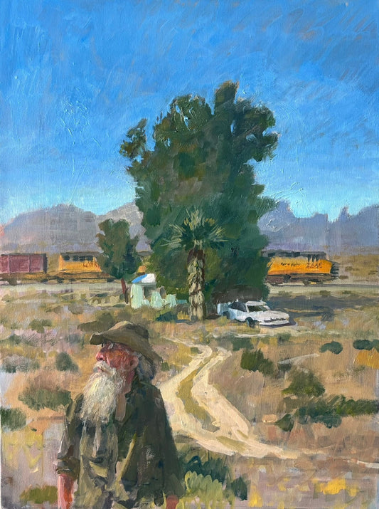 On the Way to Yuma Original Painting
