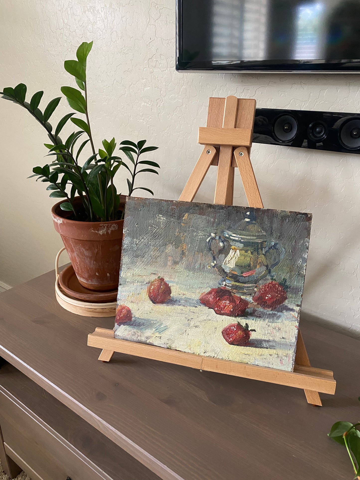 Strawberries and Silver
