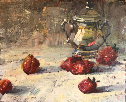 Strawberries and Silver