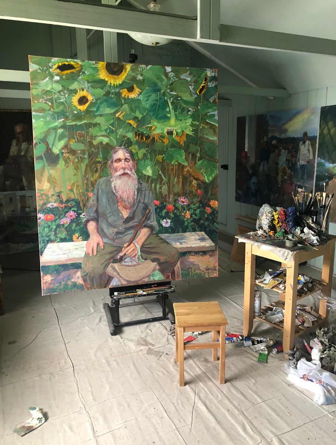 Ken Hankins In the Garden