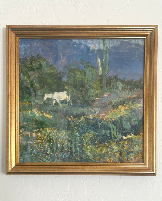 Framed Wild Horse Spring