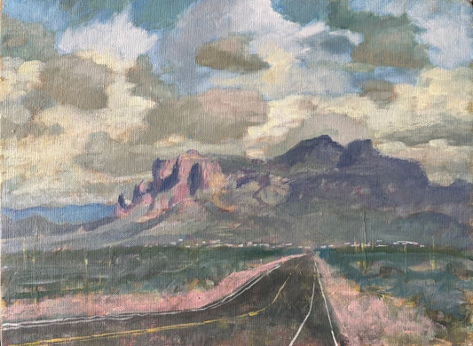 The Road to Superstition Mountain