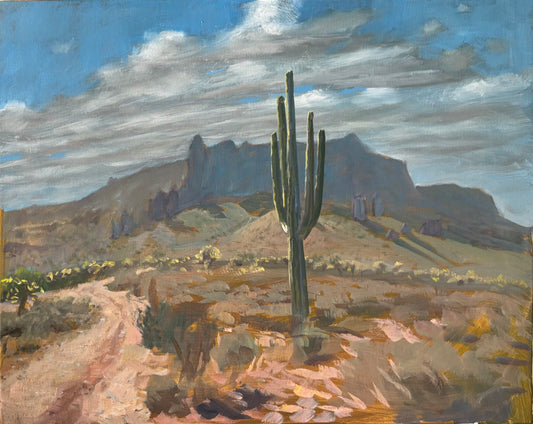 The Old Desert Original Painting