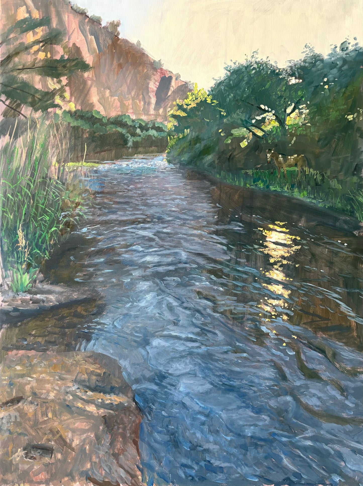 Light on the River Original Painting