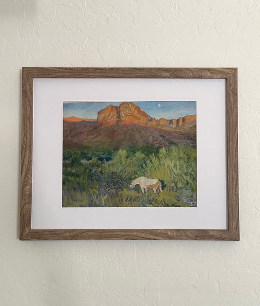 Framed Sunrise on the Salt River
