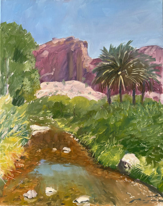 Hidden Oasis Original Painting
