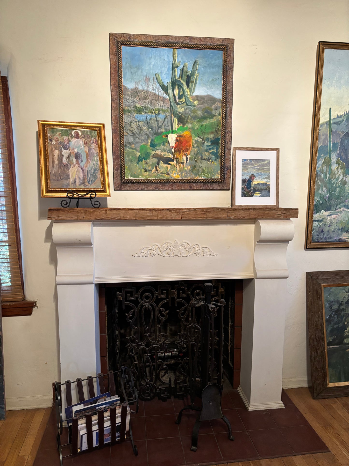 The Red Calf Original Painting