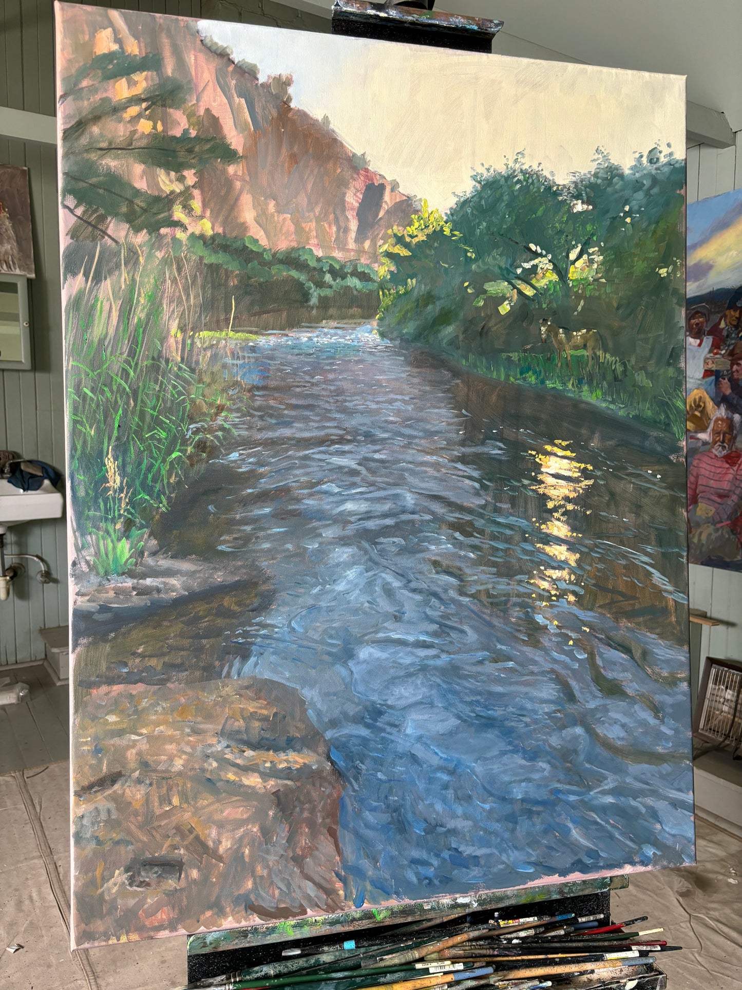 Light on the River Original Painting