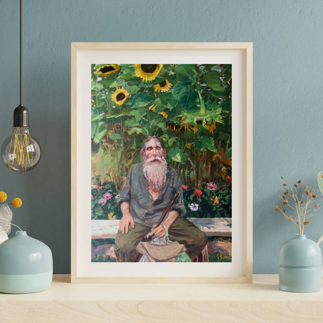 Ken Hankins In the Garden